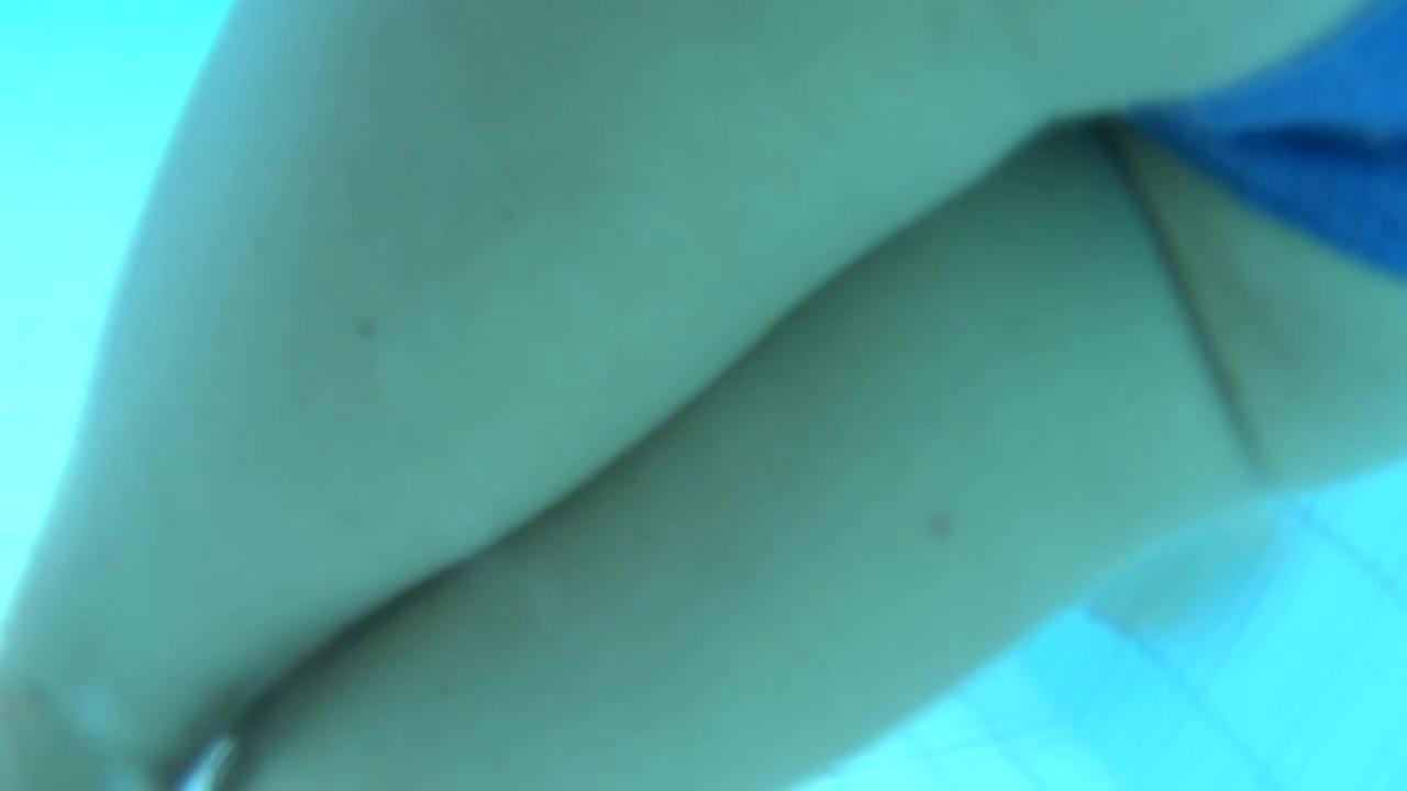 voyeur small girl pool waterjet masturbation