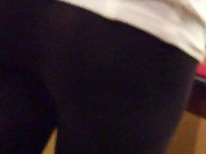 Tights stretched to fit her marvelous ass Picture 7