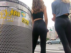 Teen friends look sexy in tight outfits Picture 2