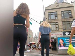 Teen friends look sexy in tight outfits Picture 3