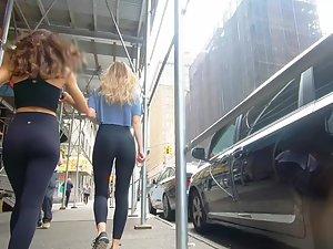 Teen friends look sexy in tight outfits Picture 8