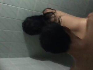 Spying on loud fucking in the public toilet Picture 8