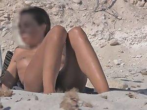 Amazingly hot nudist girl is fully spied Picture 5