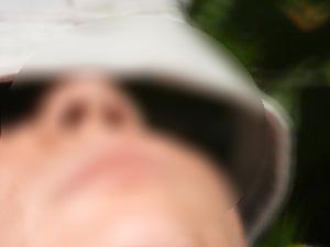 Smooth pussy peeking through holes in panties Picture 6