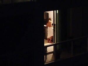 Peeping on two naked girls in a fancy apartment Picture 6