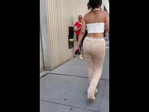 Attention whore parades her big butt Picture 6