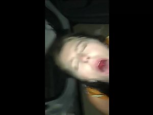 Black man uses white woman's mouth like a pussy Picture 6
