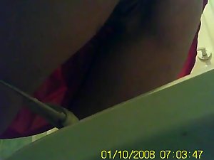 Cute girl pissing close to the hidden cam Picture 7