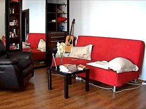 Teen girl checks herself in the mirror Picture 8