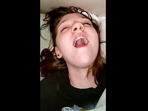 Horny girl loses herself from so much orgasms