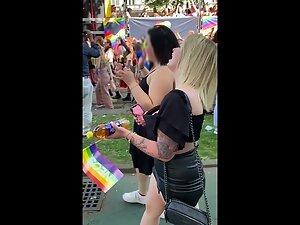 Her big boobs are one step ahead of her Picture 7