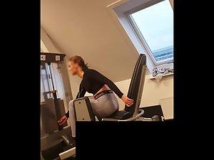 Exercise makes her look like she rides a dick Picture 2