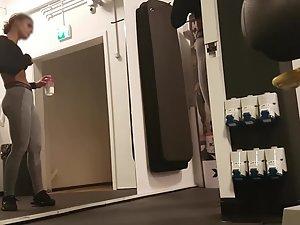 Exercise makes her look like she rides a dick Picture 6