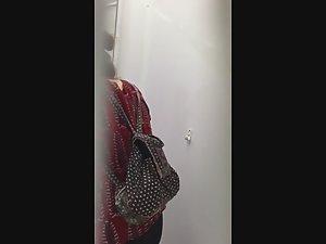 Nice pointy tits of careless teen Picture 1