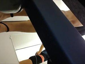 Super sexy milf in dressing cabin Picture 2