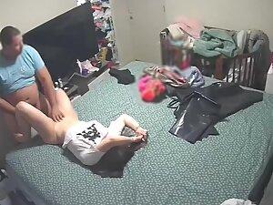 Big guy caught by hidden cam while fucking short wife Picture 2