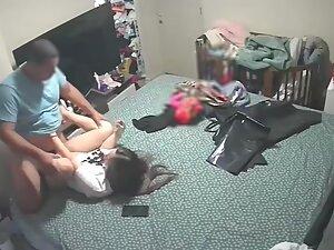 Big guy caught by hidden cam while fucking short wife Picture 5