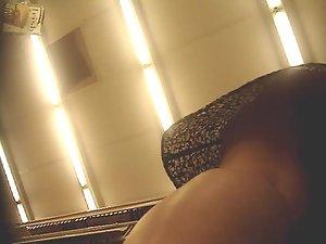 Nice creeping on a chubby ass Picture 7