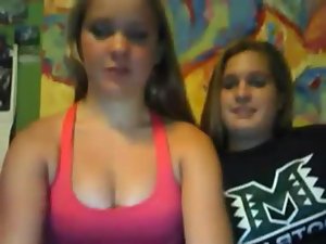 Fun loving teens showing off on webcam Picture 5