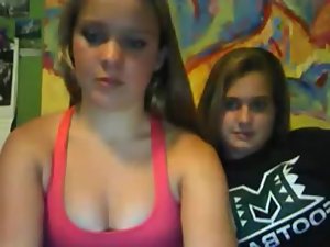 Fun loving teens showing off on webcam Picture 6