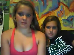 Fun loving teens showing off on webcam Picture 7