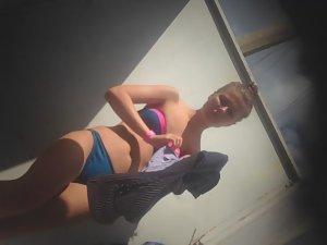 Amazing tan lines around young pussy Picture 2