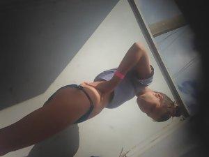 Amazing tan lines around young pussy Picture 4