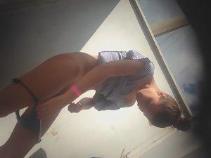 Amazing tan lines around young pussy Picture 6