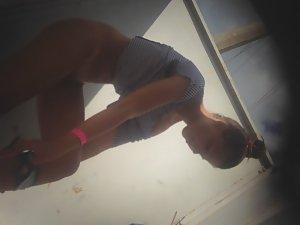 Amazing tan lines around young pussy Picture 7