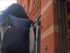 Pretty face and phat booty in tight pants Picture 2