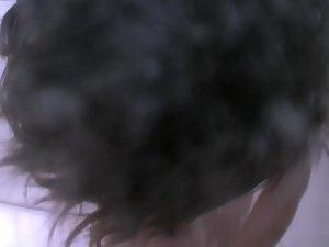 Hot mature woman dresses after a beach Picture 4