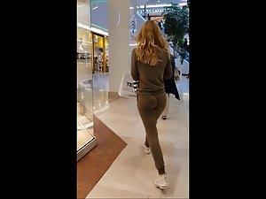 Spectacular moves of tight ass cheeks while she walks Picture 3