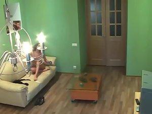 Spying her while she takes naked selfies Picture 7