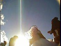 Up the skirt of a bride Picture 1