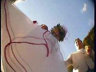 Up the skirt of a bride Picture 8
