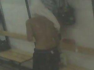 Voyeur caught a teen girl's tramp stamp Picture 1