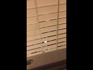 Peeping on big boobs from outside neighbor's window Picture 2