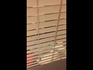 Peeping on big boobs from outside neighbor's window Picture 3