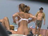 Nice private parts spied on a nudist beach Picture 6