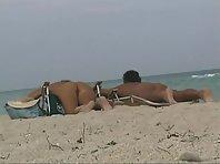 Nice private parts spied on a nudist beach Picture 7