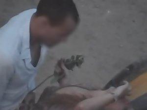 Love story caught by a voyeur Picture 1