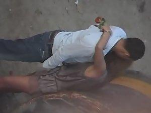 Love story caught by a voyeur Picture 6