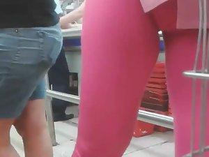 Hot ass in very tight pink pants Picture 5