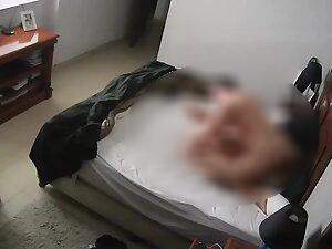 Spying on married couple watching television and having sex Picture 6