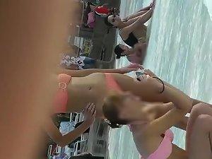 Cameltoes of hot pool girls Picture 8