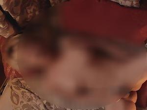 Blonde girl caught playing with a dildo Picture 6