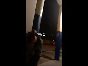 Walking in on short guy fucking a tall slut Picture 1