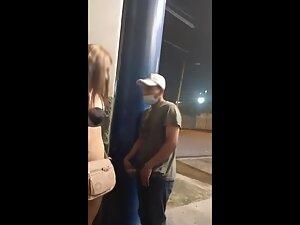 Walking in on short guy fucking a tall slut Picture 6