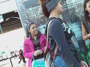 Peeping on future stripper Picture 2