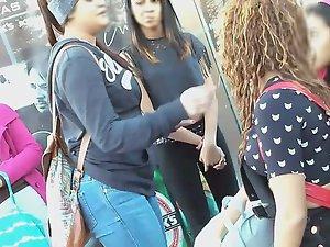 Peeping on future stripper Picture 3